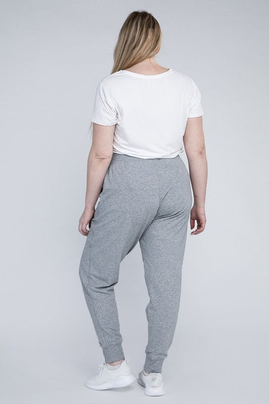 Plus-Size Jogger Pants