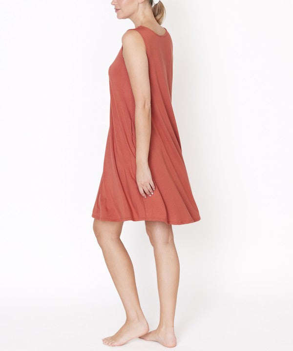 BAMBOO DAYTIME HEPBURN DRESS NEW LENGTH