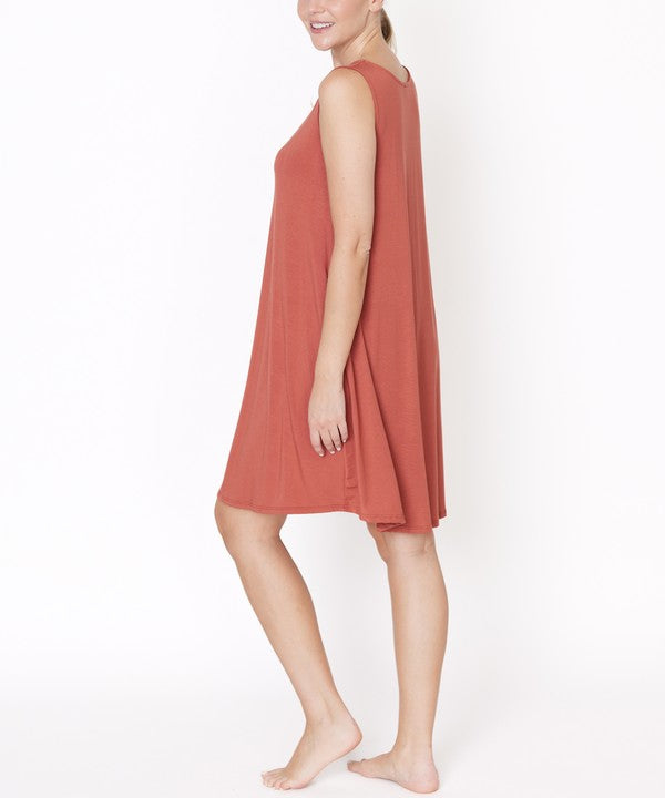 BAMBOO DAYTIME HEPBURN DRESS NEW LENGTH