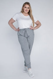 Plus-Size Jogger Pants