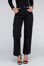 Everyday Wear Elastic-Waist Cargo Pants