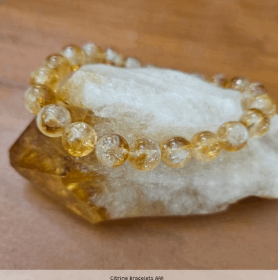 Bracelet - Natural Gemstone | GT | Crystals, Gemstones, Selenite | SH
