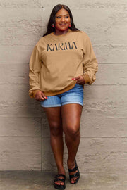 SL KARMA Graphic Sweatshirt Goddess Life & Style Shop