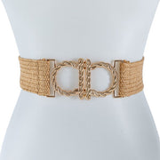 STRAW FASHION ONE SIZE BELT Goddess Life & Style Shop