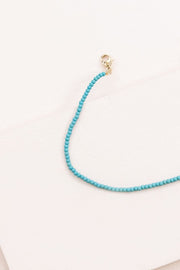 Turquoise Beaded Anklet Goddess Life & Style Shop