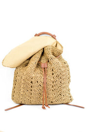 Woven Straw Backpack Goddess Life & Style Shop